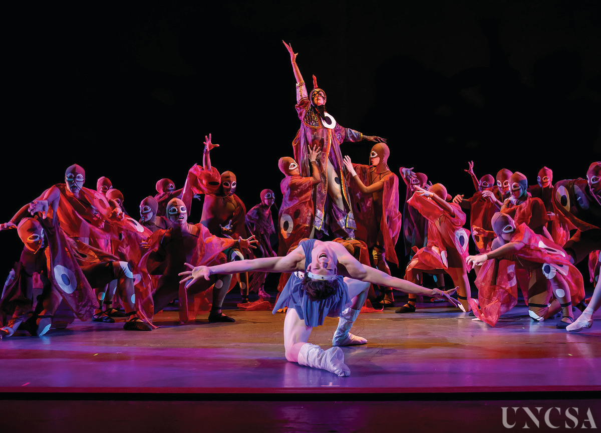 Karl Pil at the Dance Theatre of Harlem partnership with UNCSA